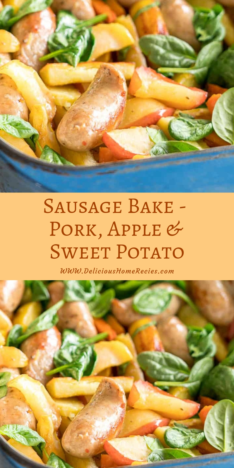 Sausage Bake - Pork, Apple & Sweet Potato Sausage Bake - Pork, Apple & Sweet Potato