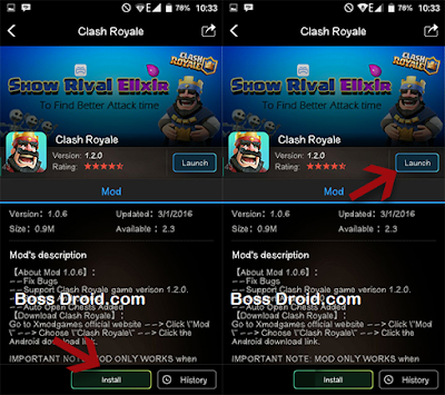 Cara Menggunakan XMODGames di Clash Royale Android Cara Menggunakan XMODGames di Clash Royale Android