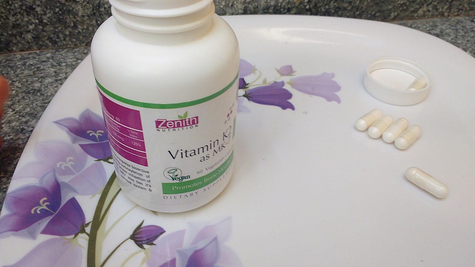 Increase Bone health With Zenith Nutrition Vitamin K2 as MK7 Capsules