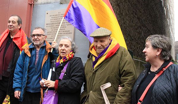 Homenaje a los Brigadistas Internacionales