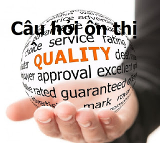 Câu hỏi ôn thi quản trị chất lượng tai lieu, quan tri chat luong, quản trị chất lượng