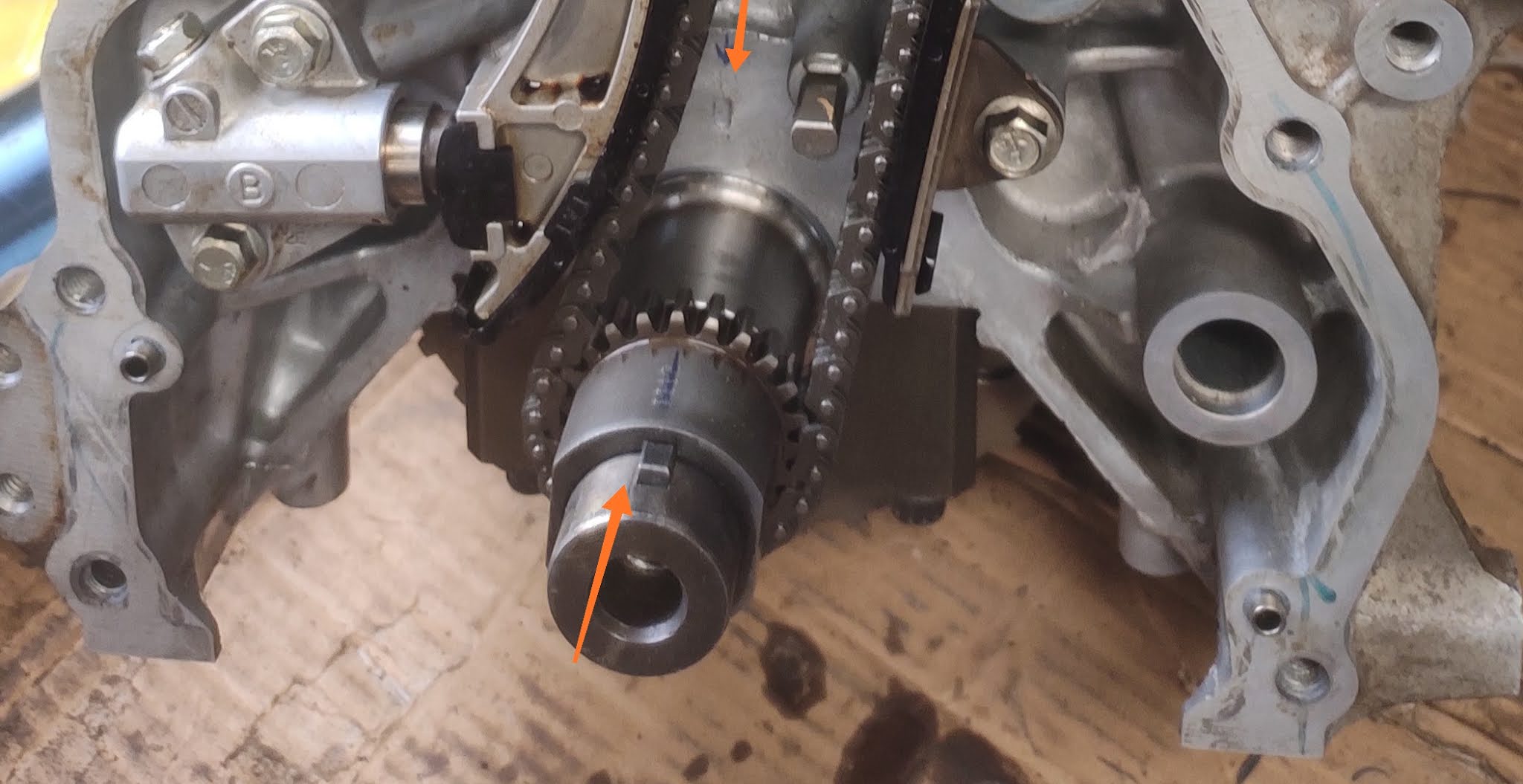 MARUTI ALTO K10 ENGINE TIMING MARK / MARUTI WAGONR K SERIES ENGINE TIMING