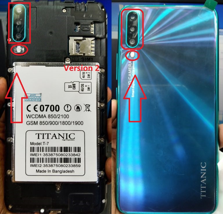 Titanic T7 Flash File Android MT6580 Firmware