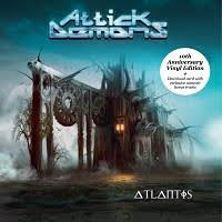pochette ATTICK DEMONS atlantis 10th anniversary vinyl edition, réédition, LP 2021