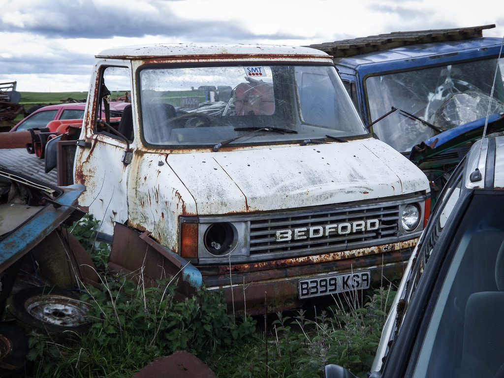 Bedford CF2 Van Junkyard Sunday's