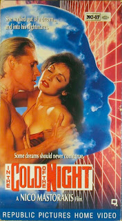 VHS cover art for In the Cold of the Night