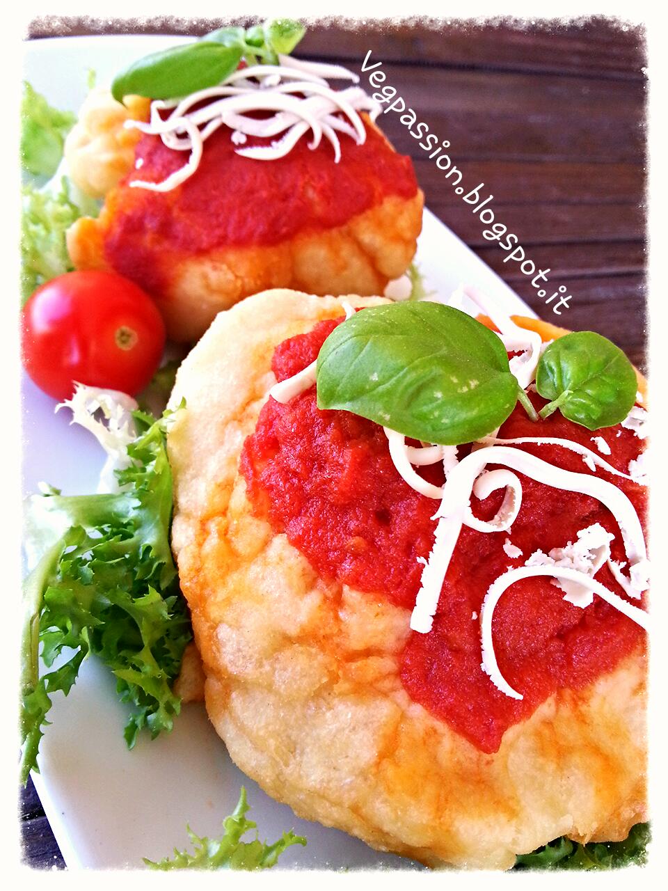 VegPassion La montanara pizza fritta