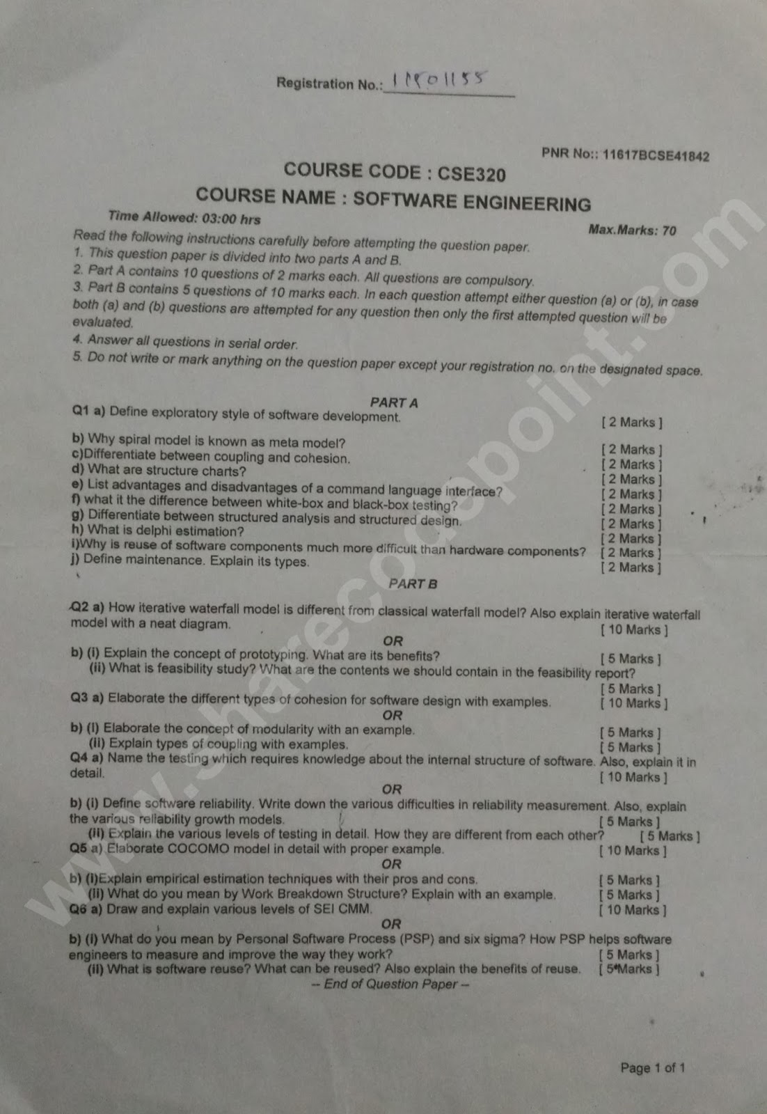 Lovely professional university term paper