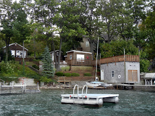 Lake house on one of the Finger Lakes in New York