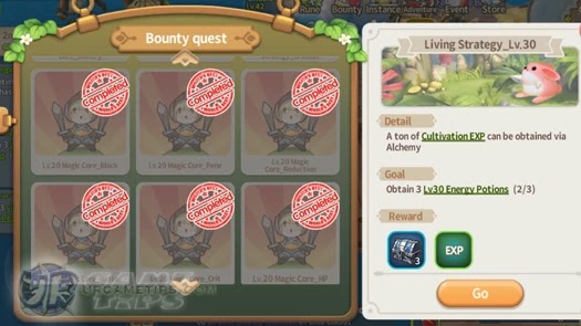 Lumia Saga - Bounty Quests