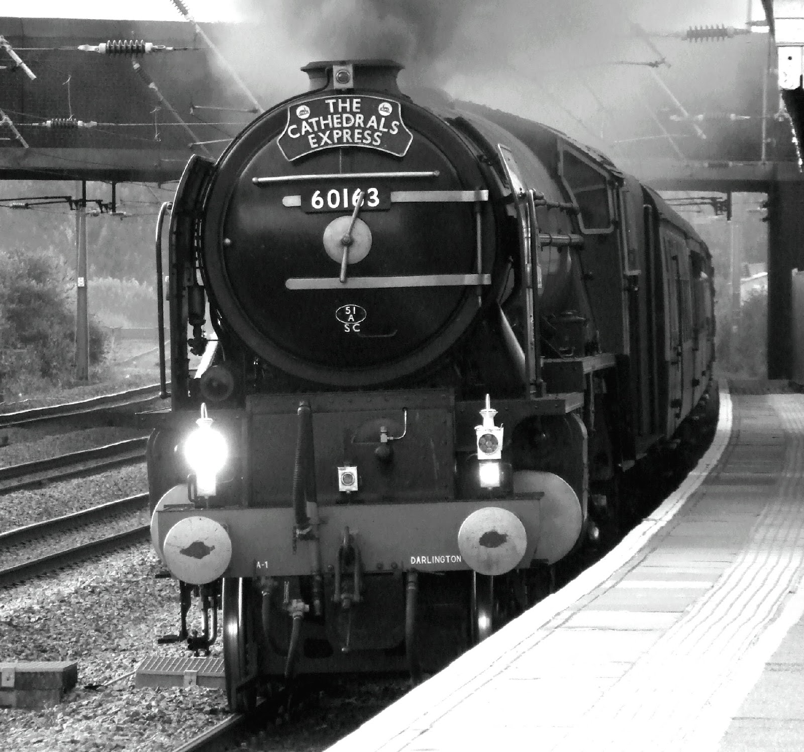'Along These Tracks' Train Photos Site Photo 'Tornado' UK Steam Loco
