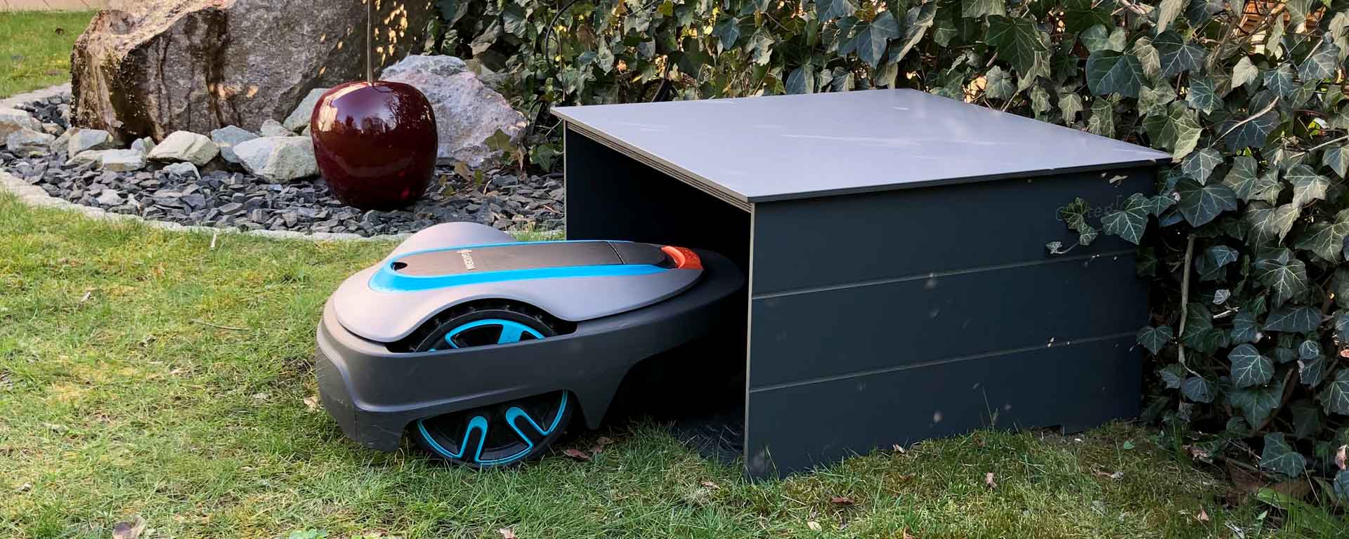 MähroboterGarage mit Stil