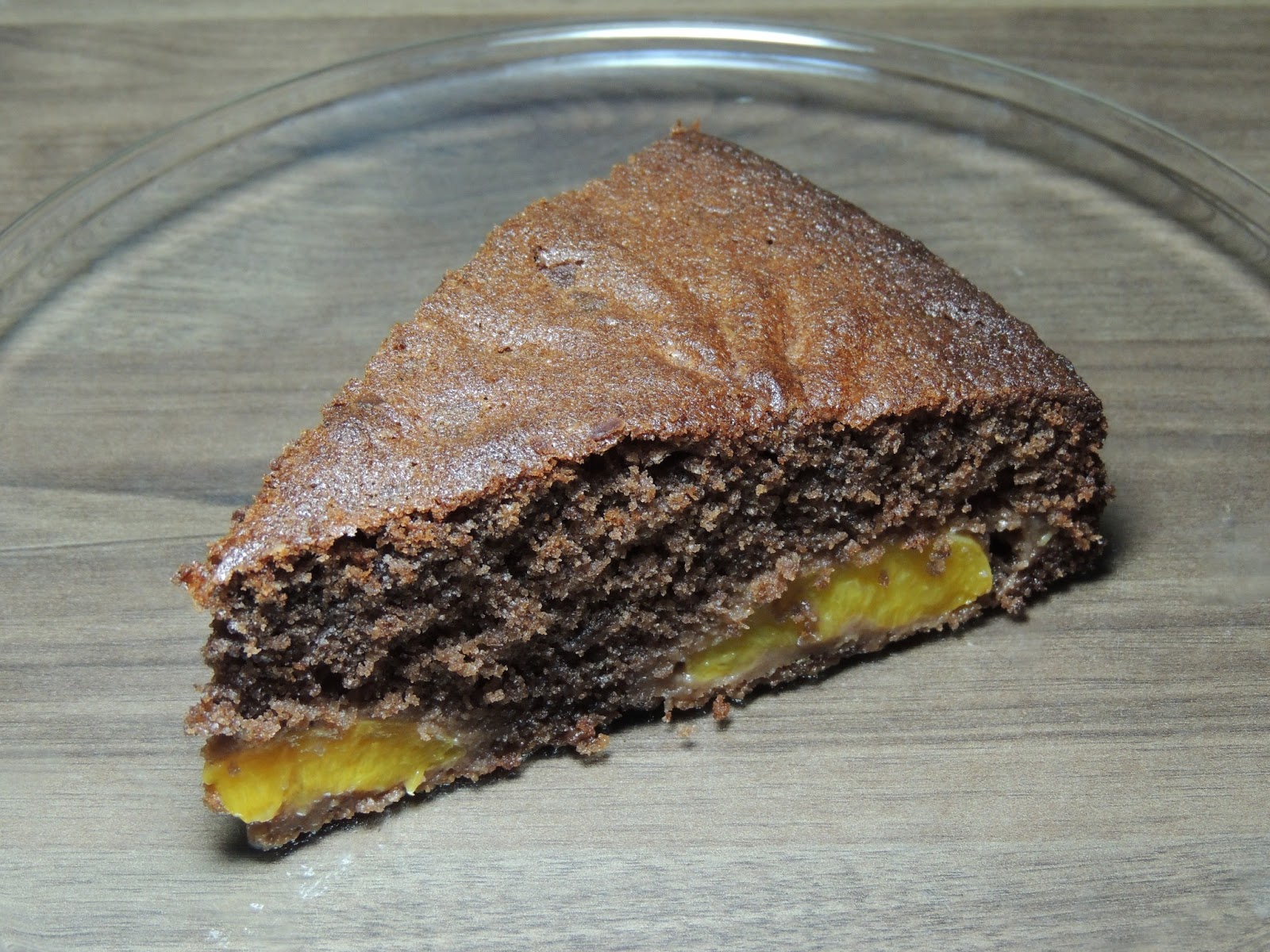 queenofsmile: Backzeit: Pfirsich-Schoko-Kuchen