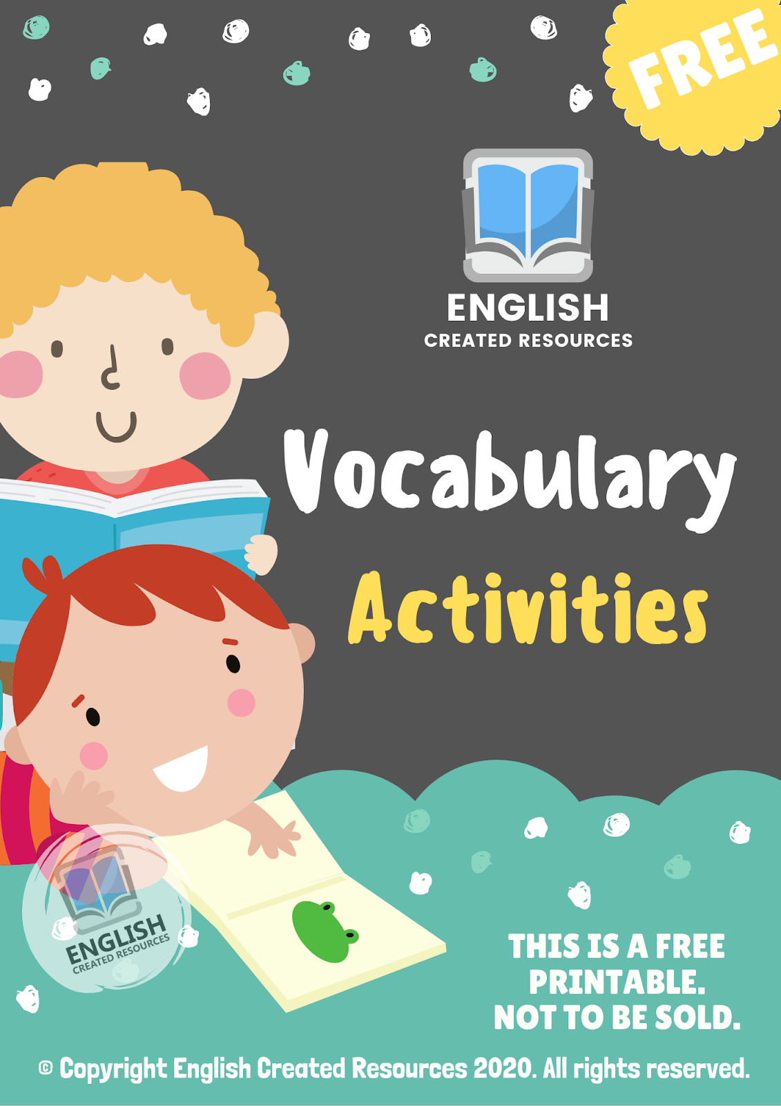 Vocabulary Activities Worksheets