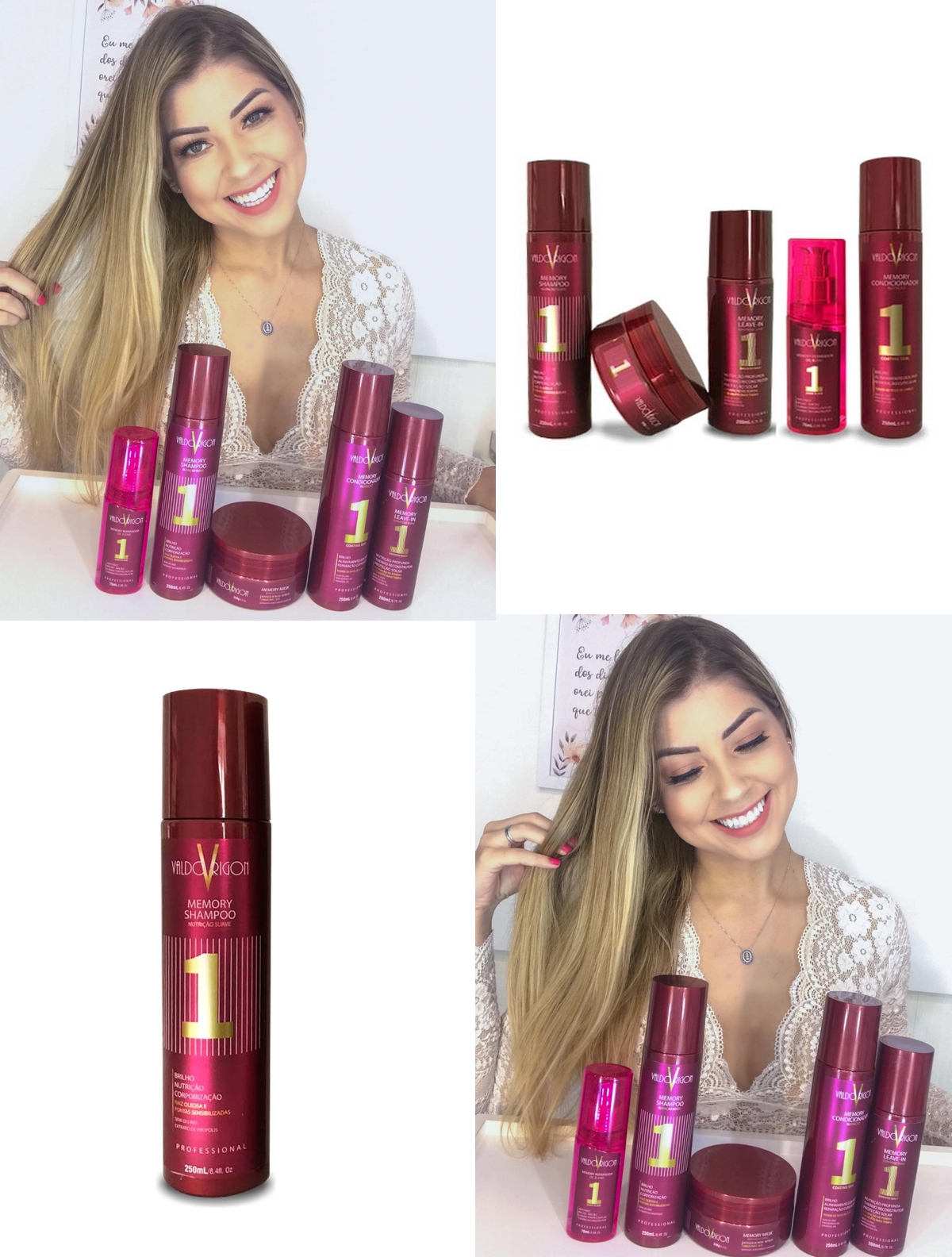 Produtos para tratamento capilar Memory Hair Mundo Das Mulheres Brasil