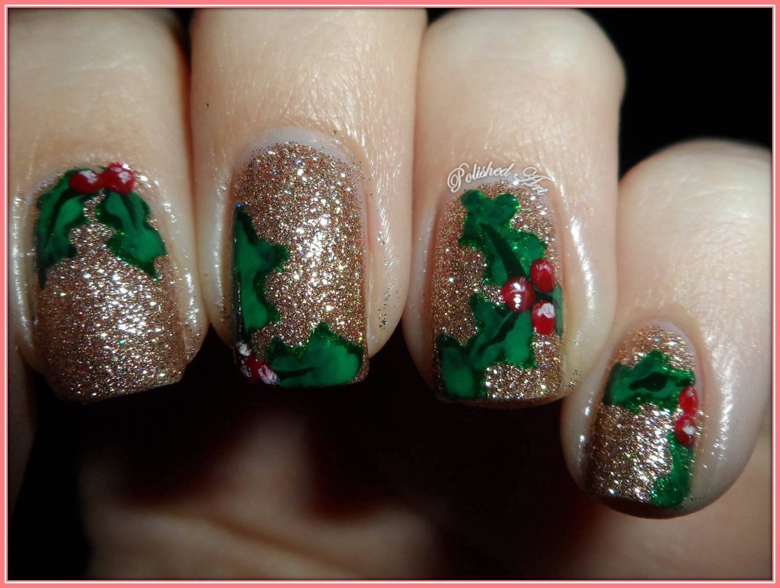 Polished Art: A Holly Jolly Christmas Challenge: Deck the halls!