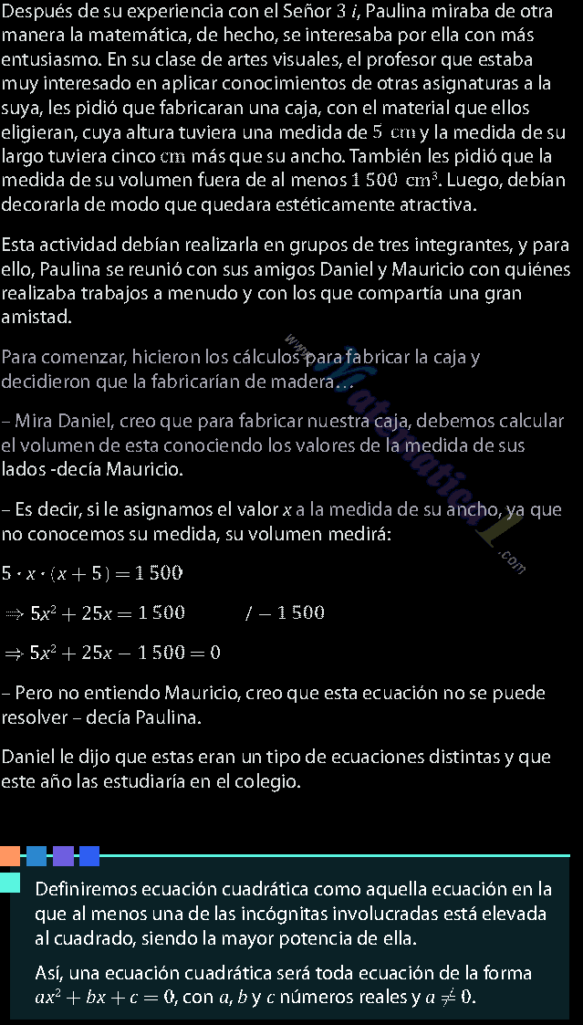 Ejemplos De Ecuaciones De Segundo Grado En La Vida Cotidiana Compartir Ejemplos