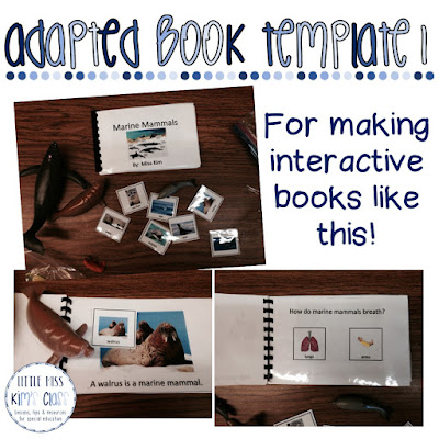 Adapted Book Templates for Special Education