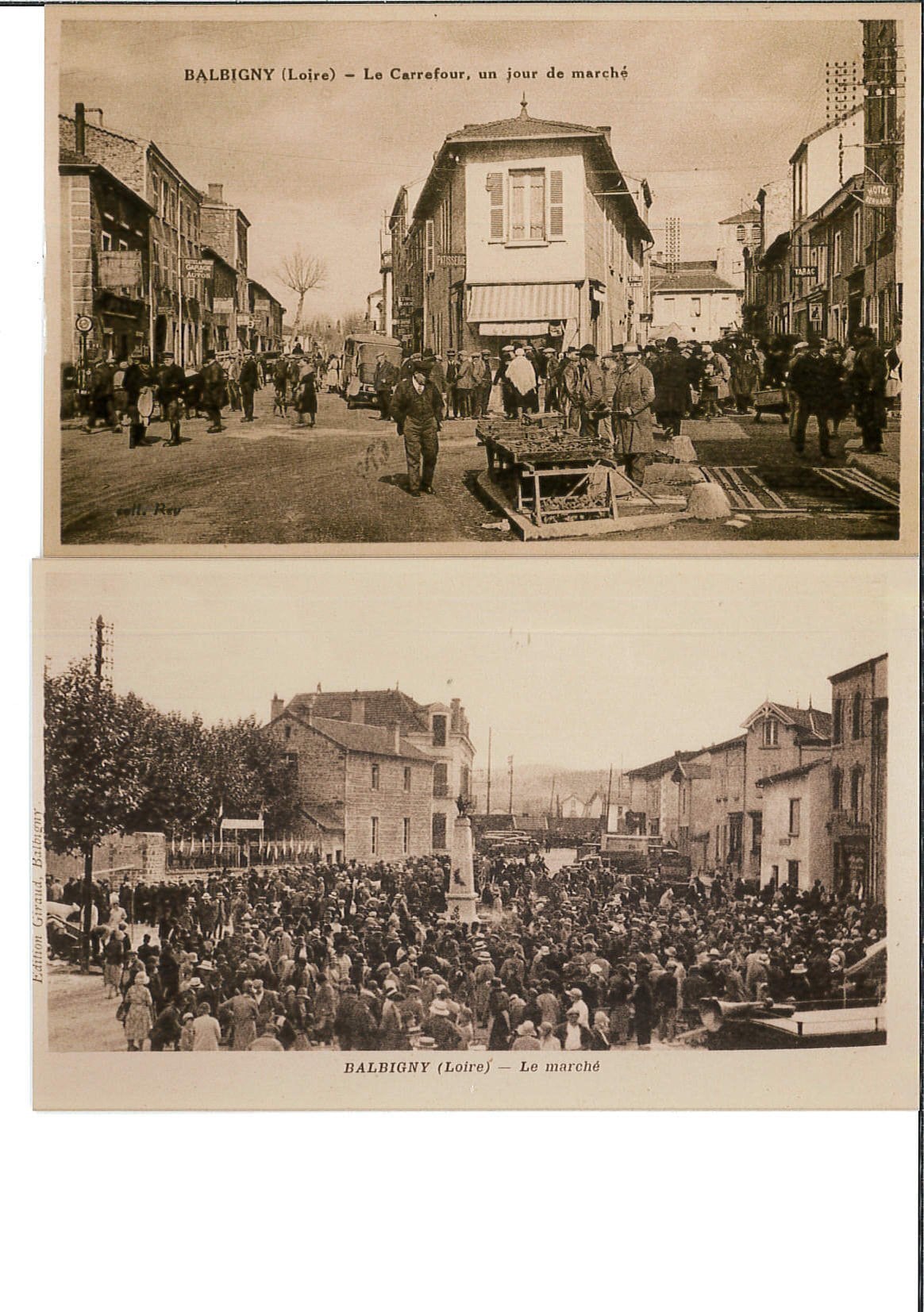 L'actu de Balbigny CULTURE LES MARCHÉS DE BALBIGNY