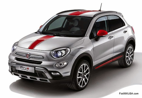 Fiat 500X Cross with Color Pack Accessories 