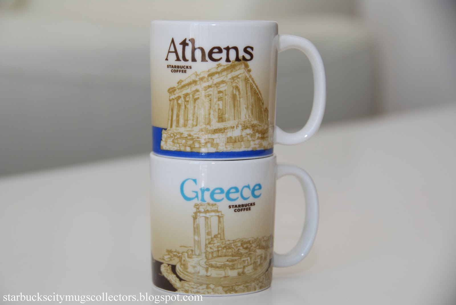 Starbucks City Mugs GREECE AND ATHENS DEMITASSE