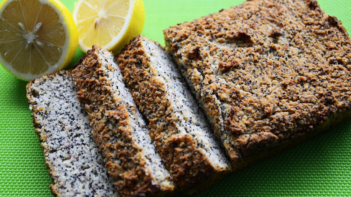 The Low Carb Diabetic Lemon Poppy Seed Cake Low Carb Vegan