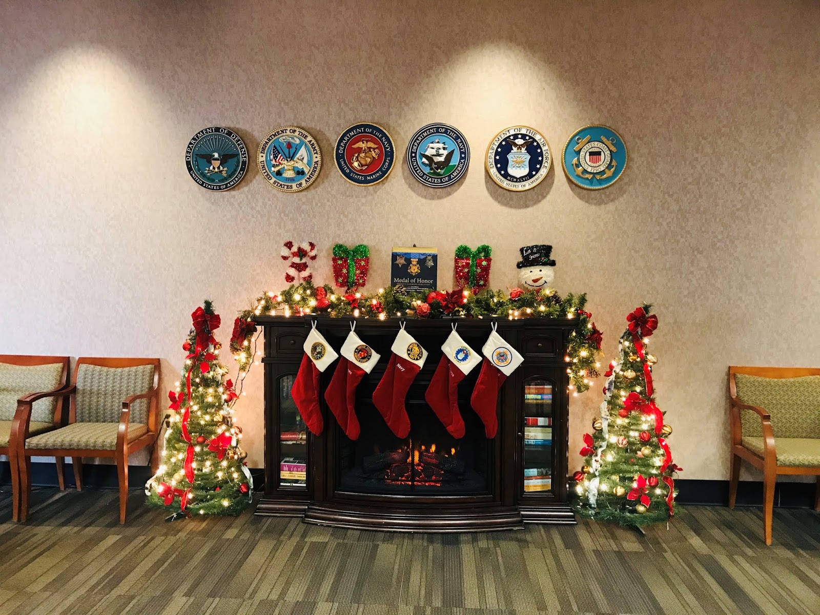 Air101 Delta's Atlanta Military Lounge offers holiday comforts to