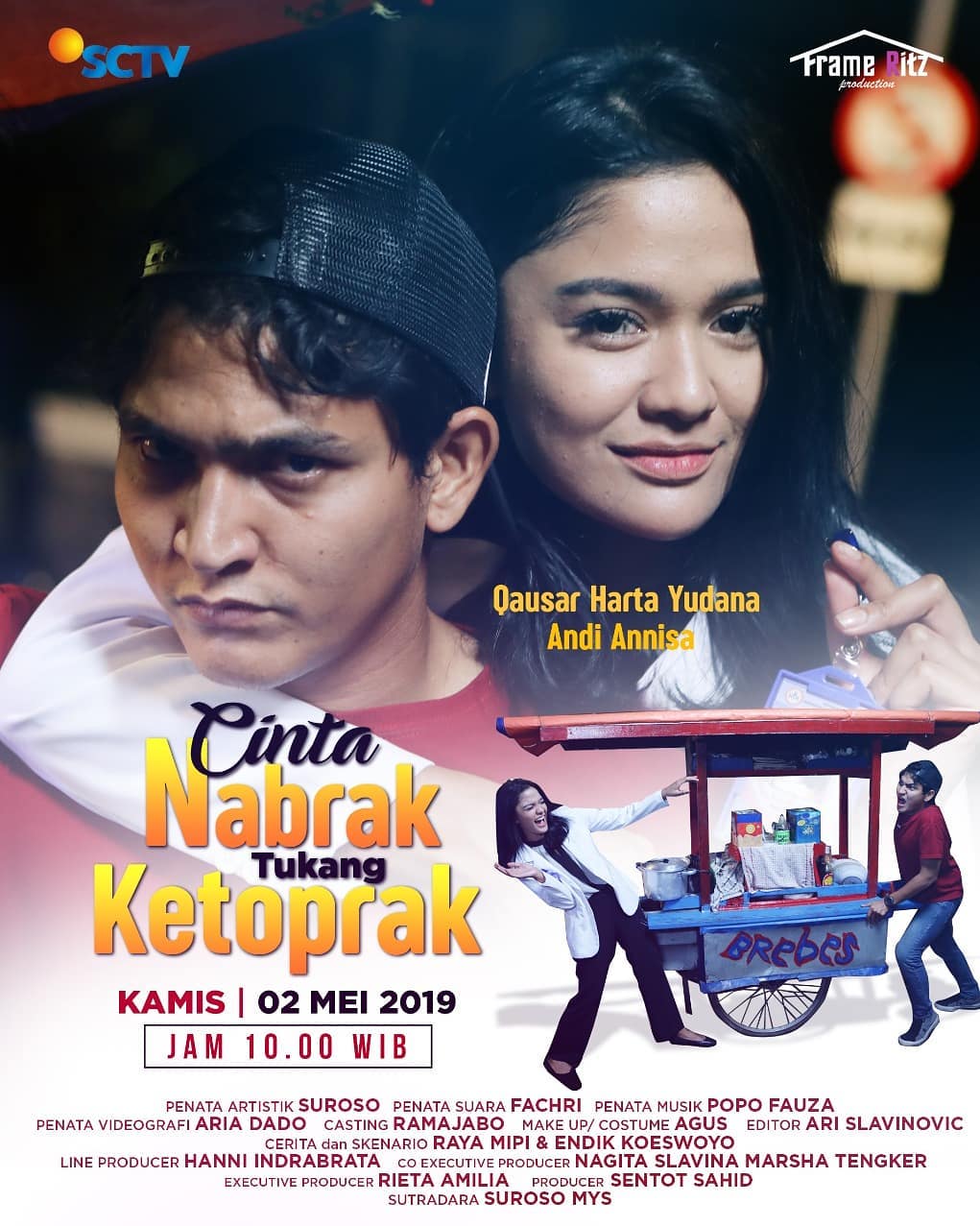 Contoh Sinopsis FTV SCTV CINTA NABRAK TUKANG KETOPRAK