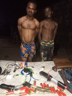 Two notorious IPOB/ESN members arrested in Imo (photo) Two notorious IPOB/ESN members arrested in Imo (photo)