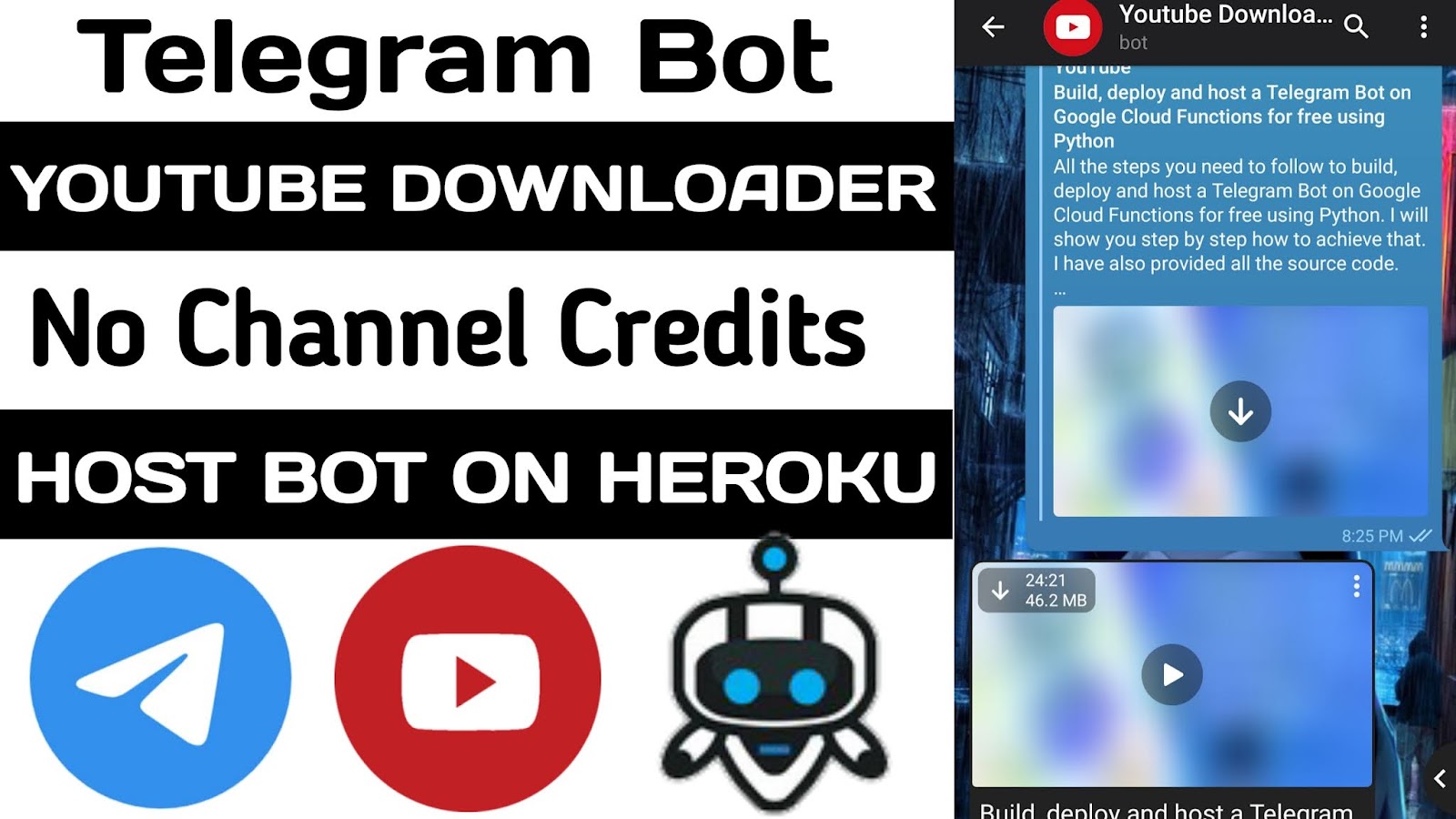 Youtube downloader telegram bot