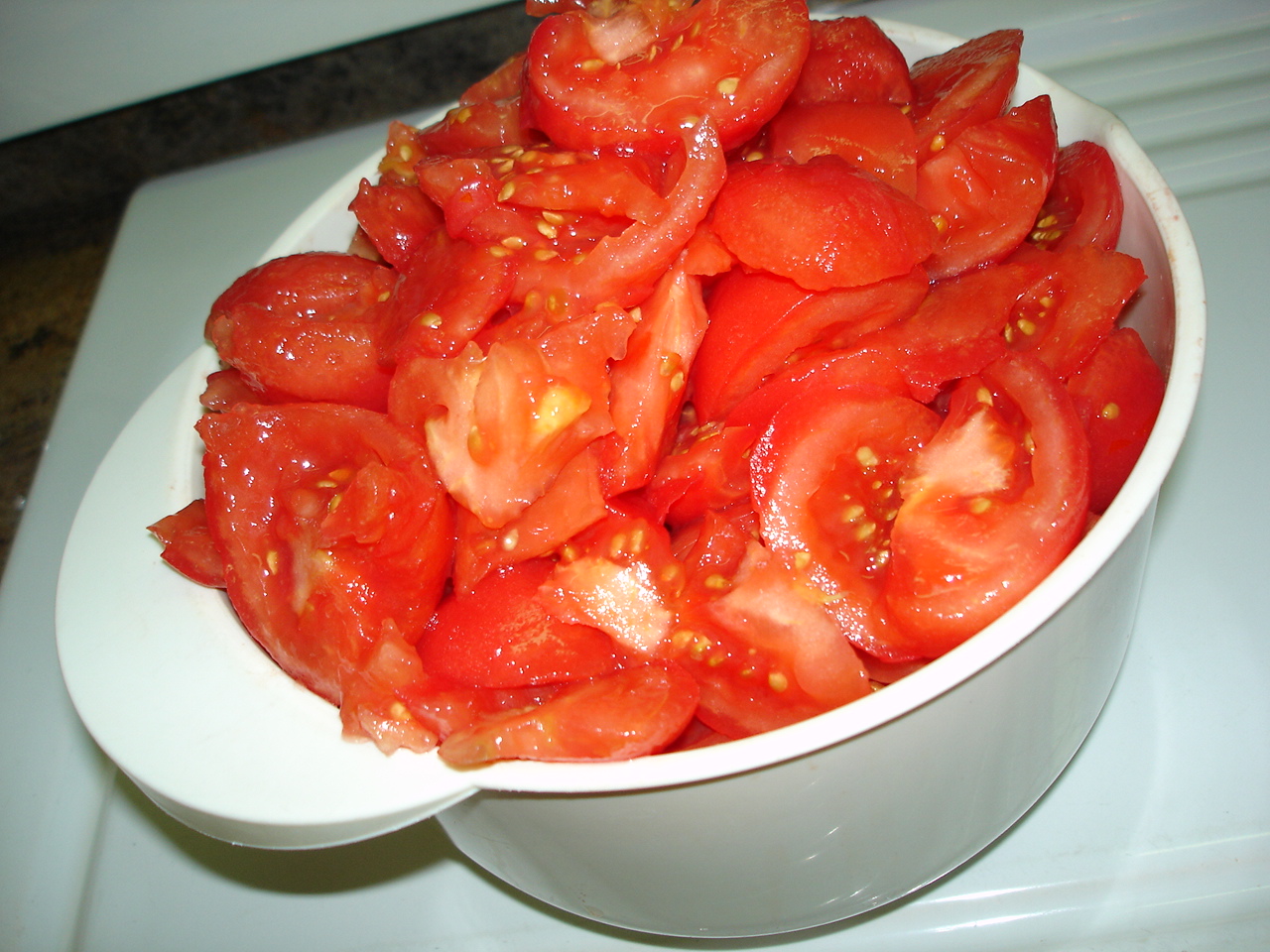 Tomaten invriezen