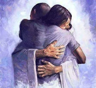 abraço de Jesus