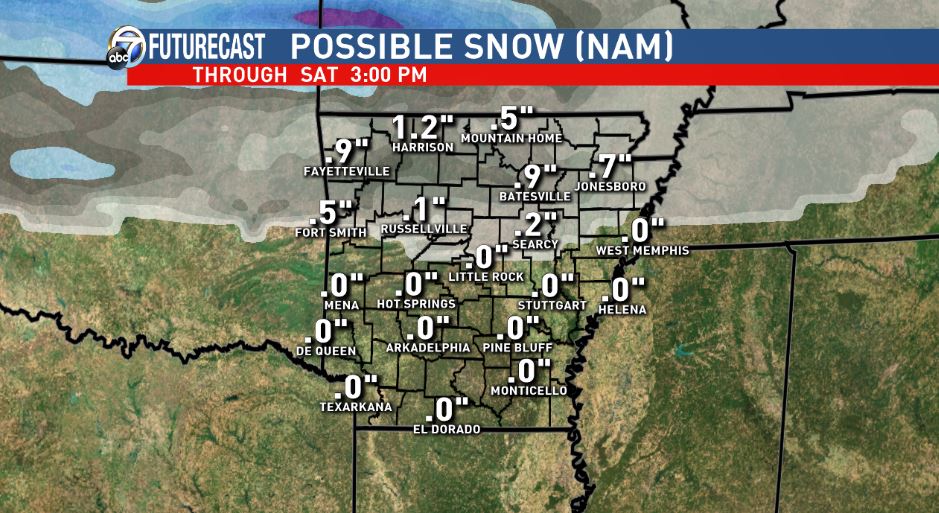 Arkansas Weather Blog SnowWay?