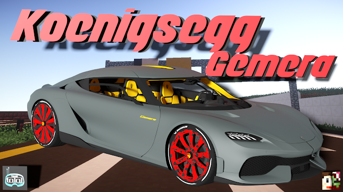 Koenigsegg Gemera | Minecraft Car Addon