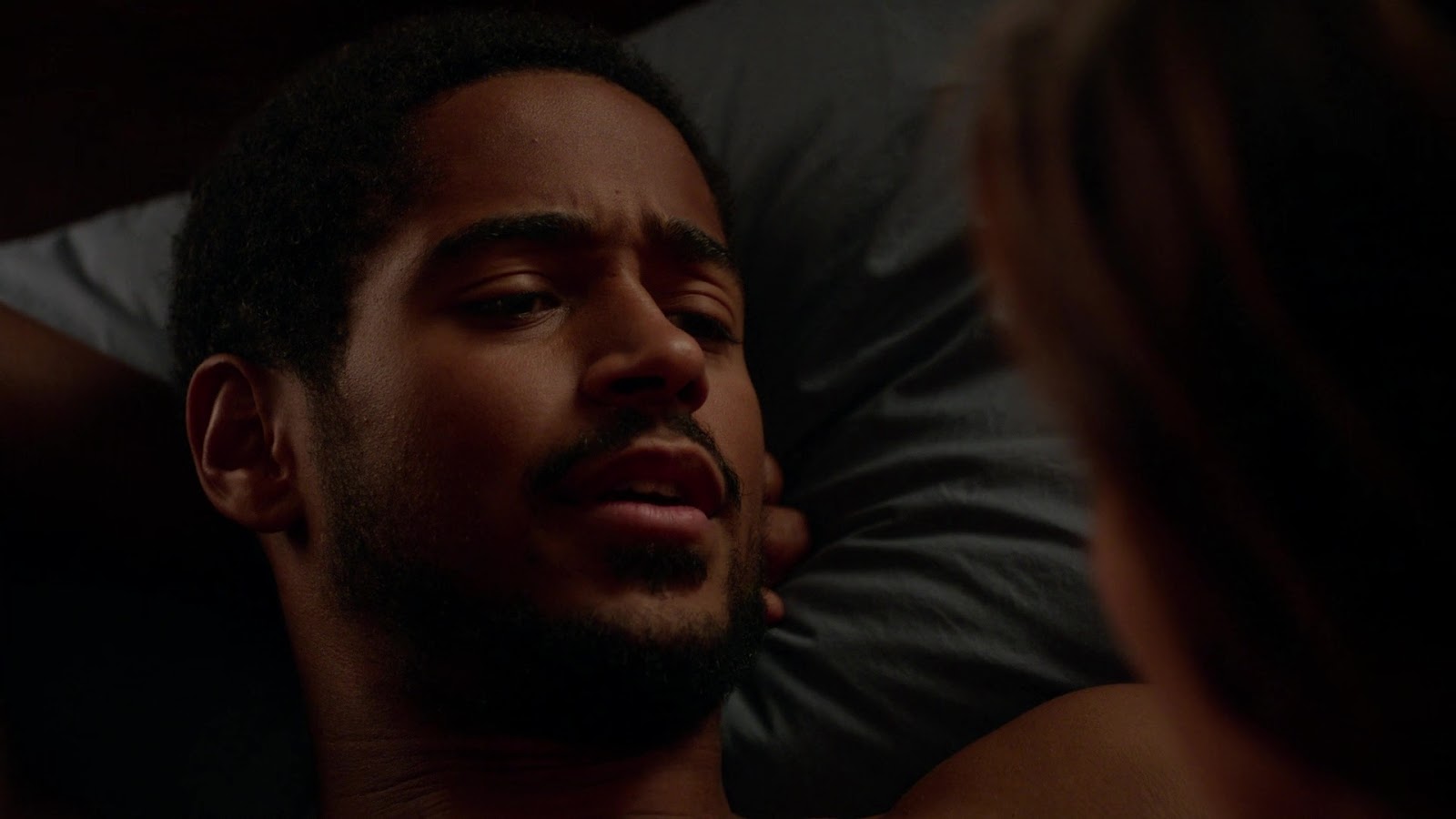 Alfred Enoch shirtless in How To Get Away With Murder 3-07 "Call It Mo...