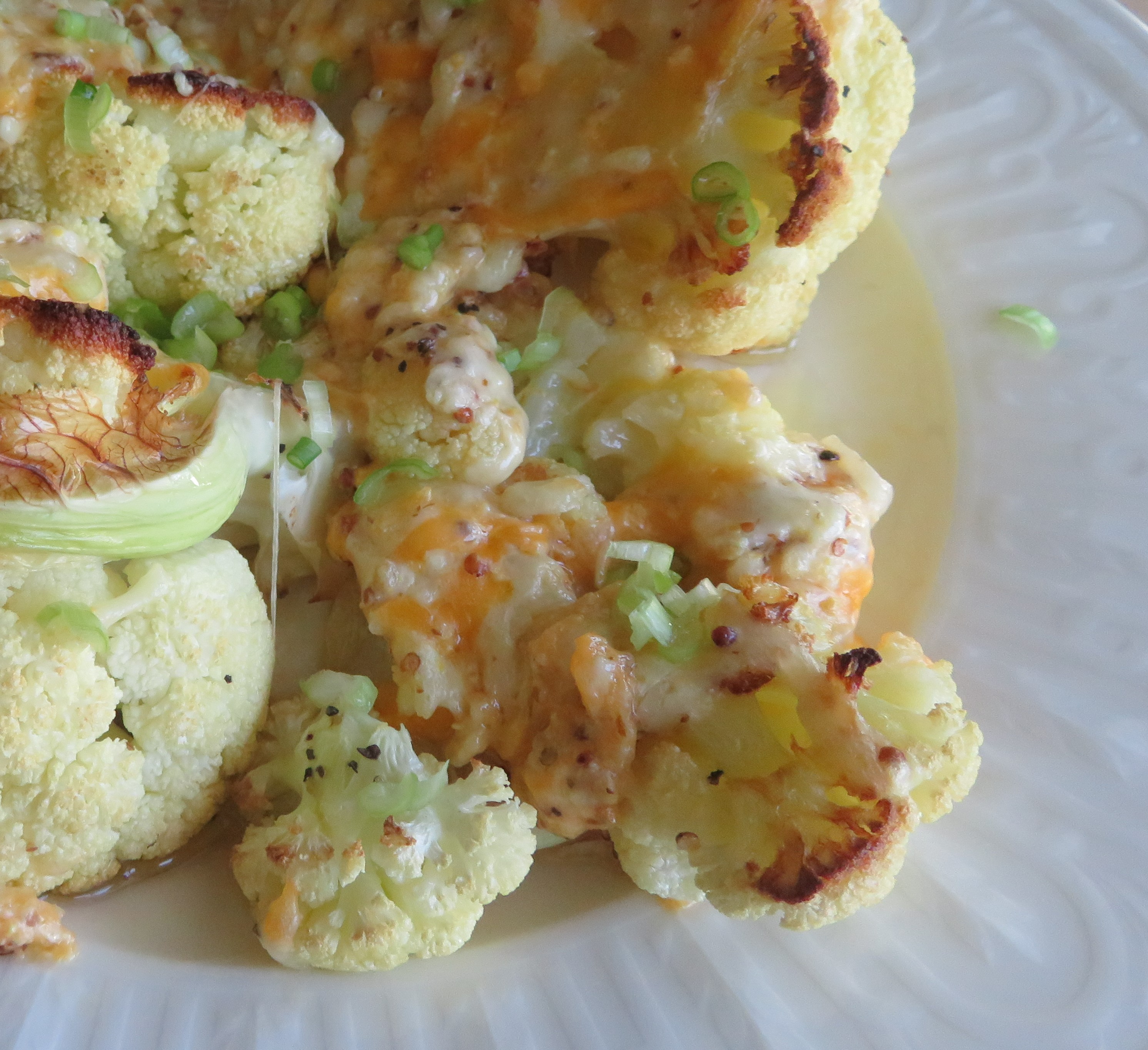 Roasted Cauliflower Cheese The English Kitchen