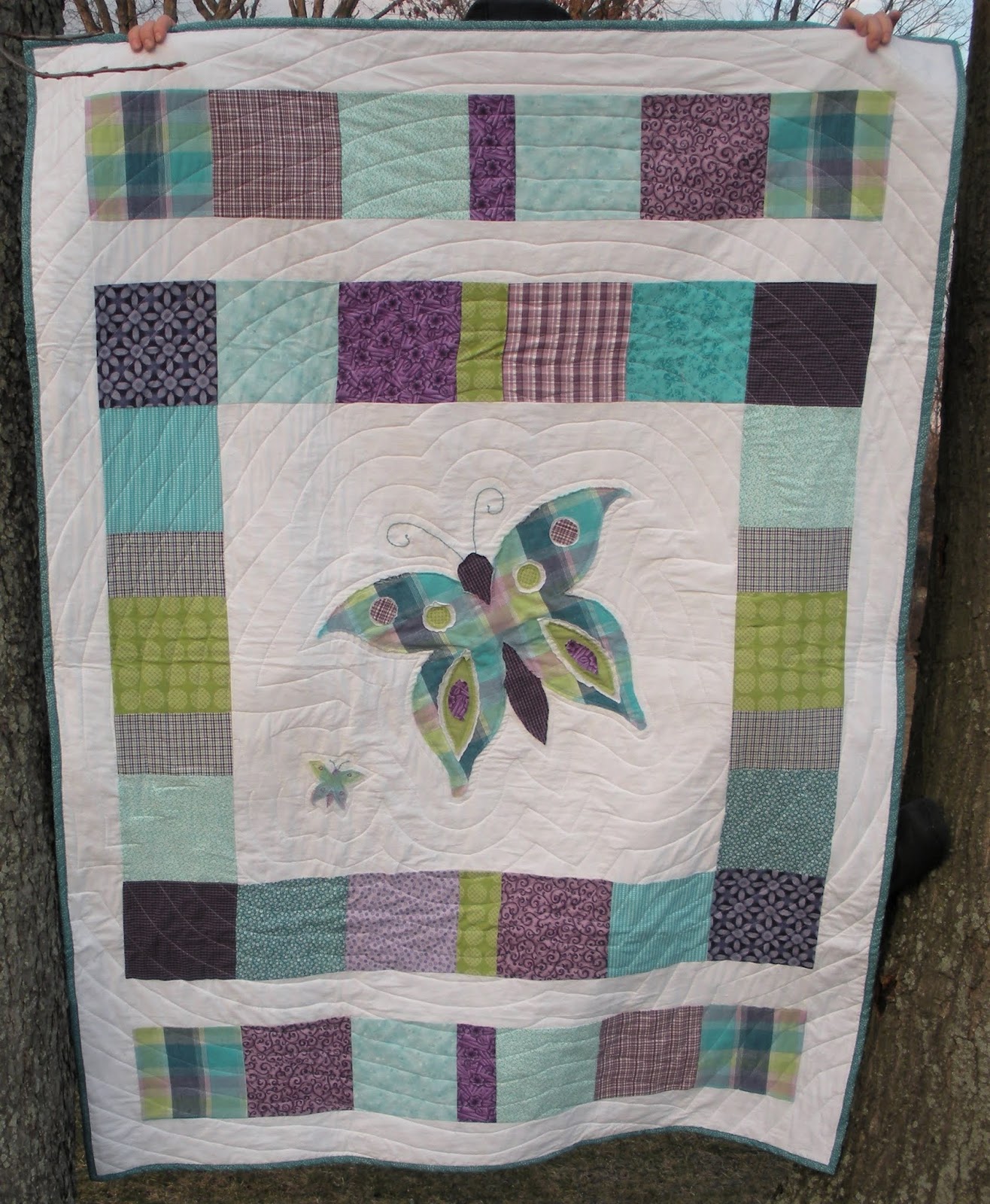 Butterfly Applique Quilt