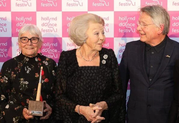 Princess Beatrix and Princess Laurentien attended the opening of the 17th edition of Holland Dance Festival at the Zuiderstrandtheater