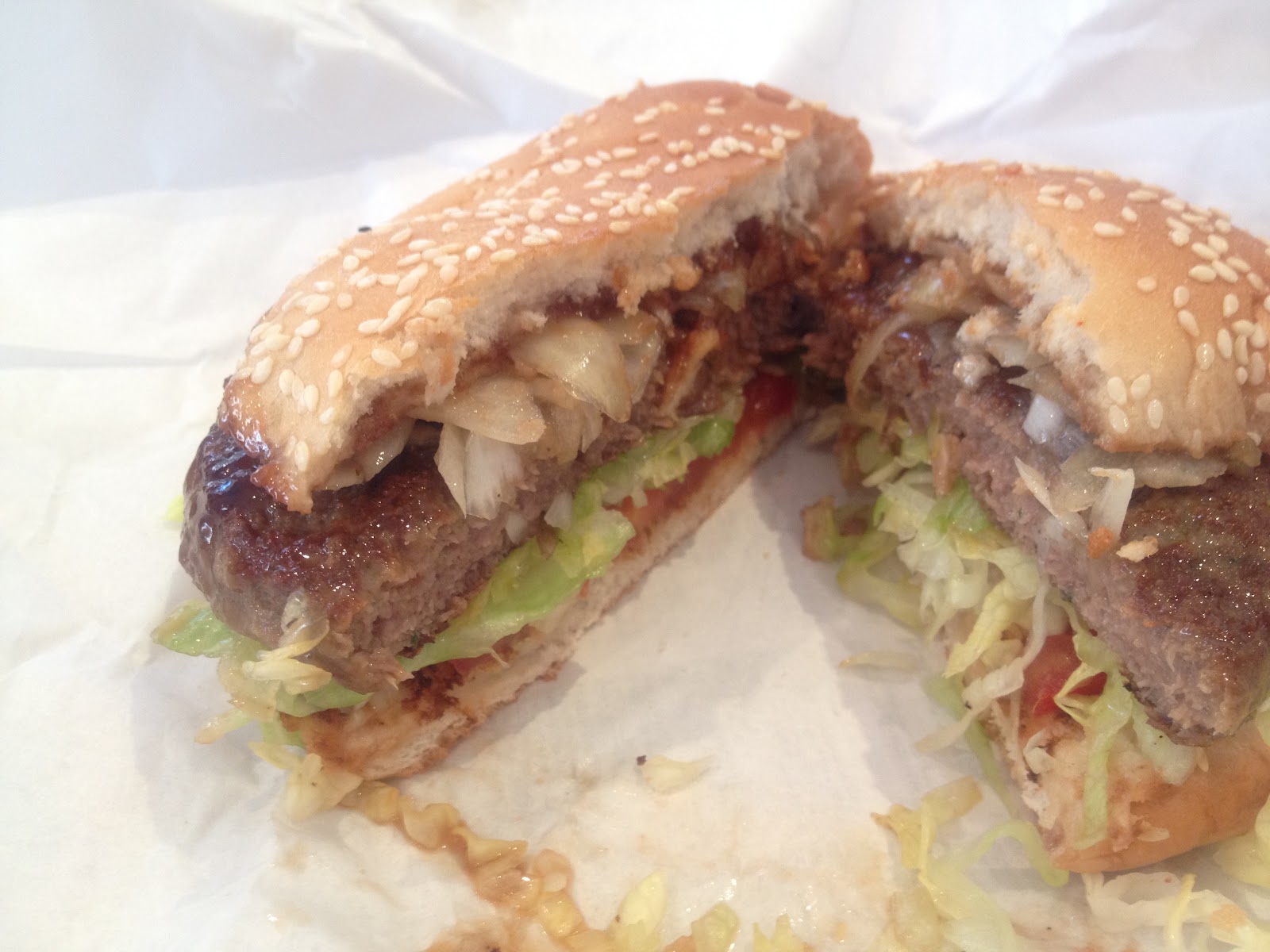 ilovemyfoodlots. Paul's Famous Hamburgers Sylvania Sydney, Australia.