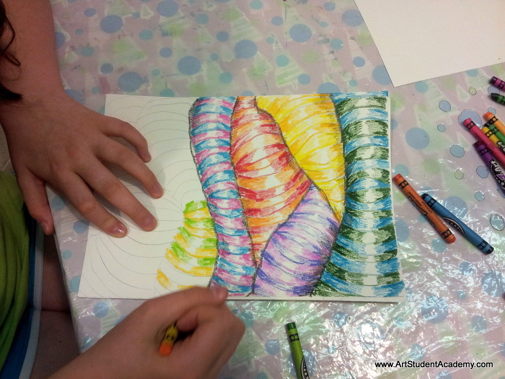 Artsy Journeys Creativity with Crayons