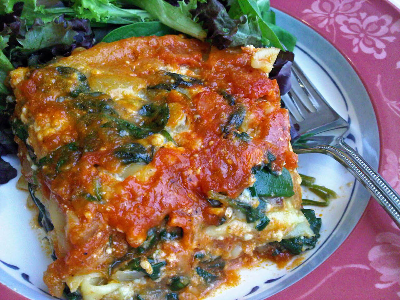 Jacques Pepin Spinach And Ricotta Lasagna Recipe Banana Breads Com Lasagna