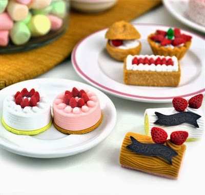 Cool Pencil Case: New Food Eraser Arrivals at CoolPencilCase!
