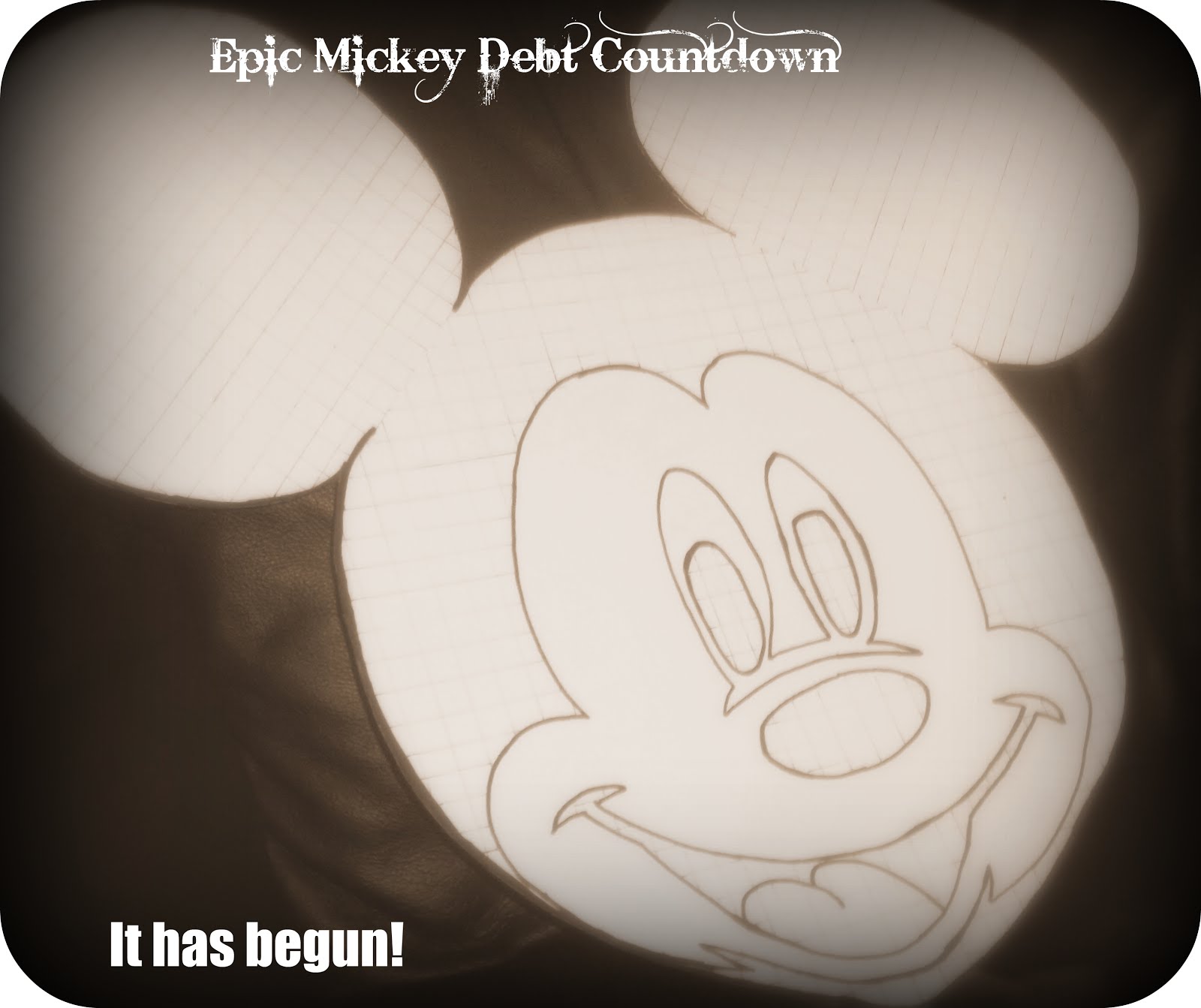 Epic Mickey Debt Count Down