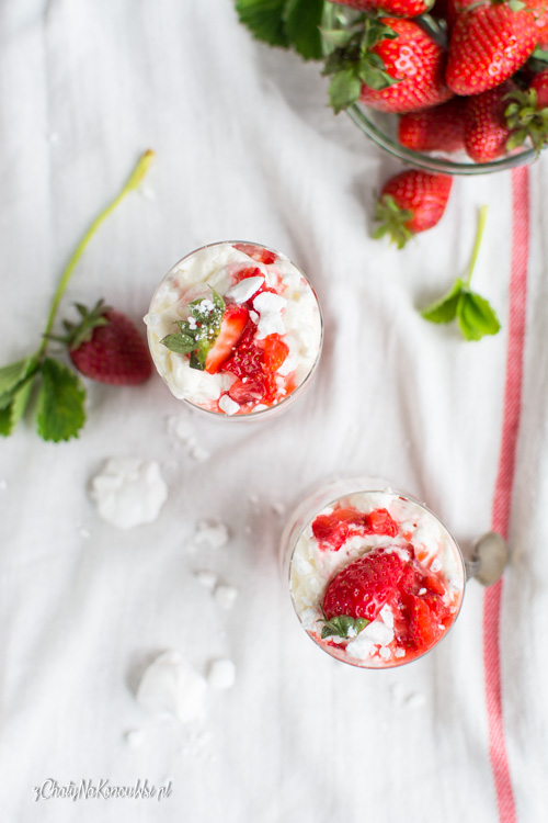 deser w 15 minut najlepszy deser truskawkowy