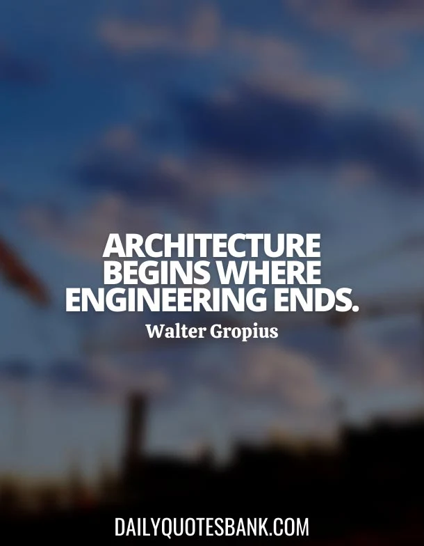 Short Quotes About Civil Engineering