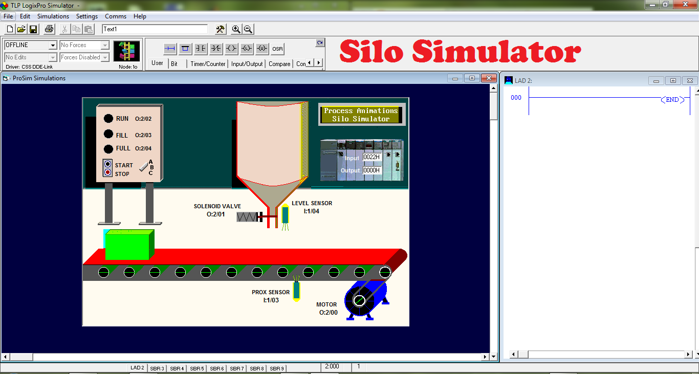 PLC Simulator LogixPro Free Download - Electronics Garage