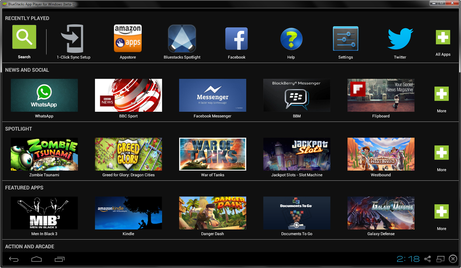 Play Android Apps in your PC  BlueStacks Android Emulator 