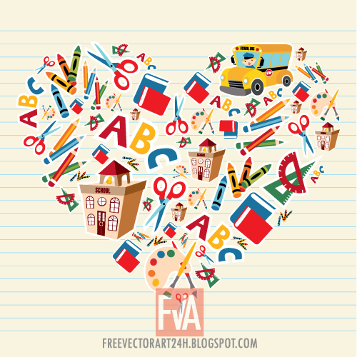 back to school vector clipart - photo #25