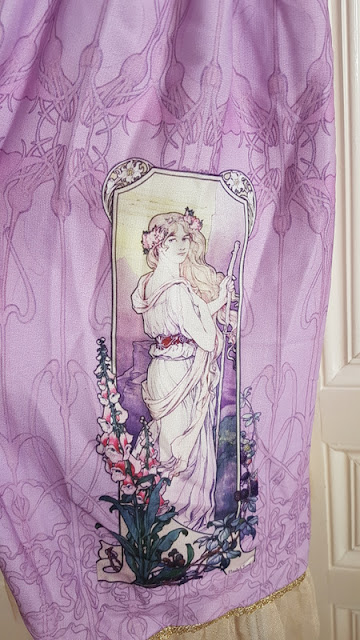 souffle song lolita fashion purple art nouveau jugendstil dress jsk auris lothol