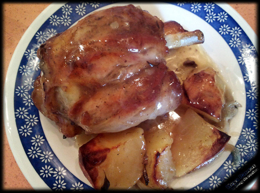 LlenaPanzas, tu blog de cocina.: Codillo al horno